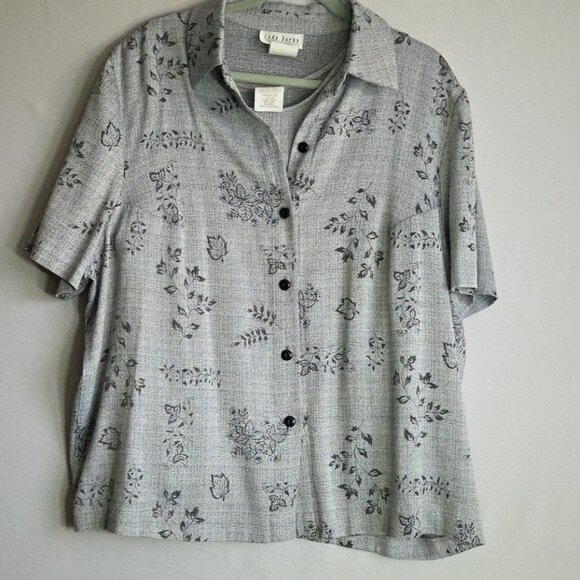 Lady Dorby Shirt Tank Blouse Casual - Picture 2 of 5